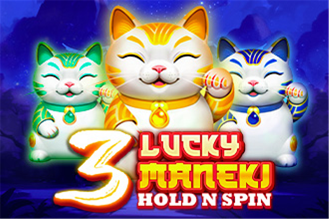 3 Lucky Maneki Hold N Spin